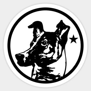 Laika Dog - The Space Dog Sticker